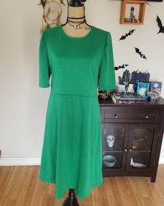 Who What Wear Green Dress